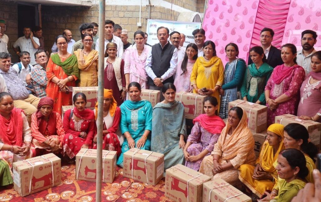SkillLabs and Singer India Empower 30 Rural Women Through Sewing Machine Initiative in Kafota, Sirmaur